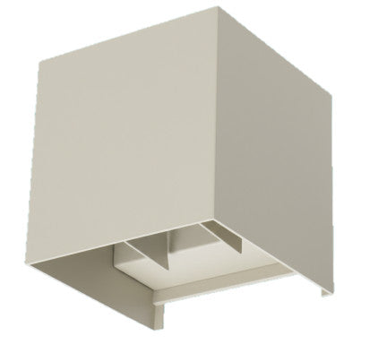 Buitenlamp met Lichtbron - Wandarmatuur - 450lm 2700K - Taupe - IP65 LED.nl