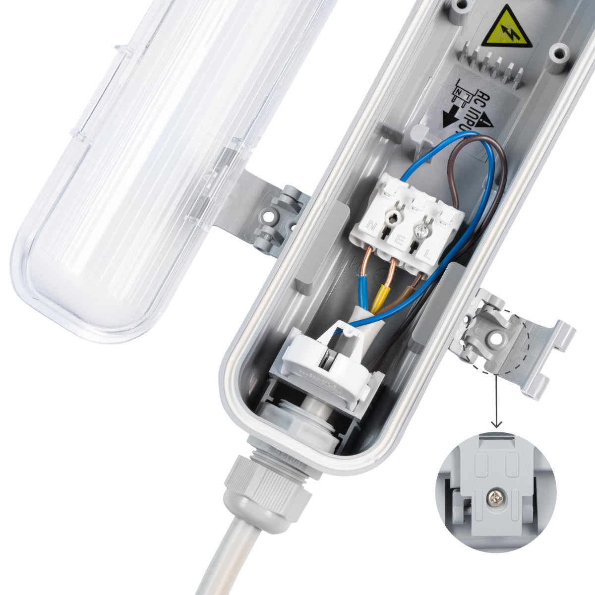 LED's Light LED TL armatuur 150 cm compleet met LED TL buis - 2880lm TL verlichting LED.nl