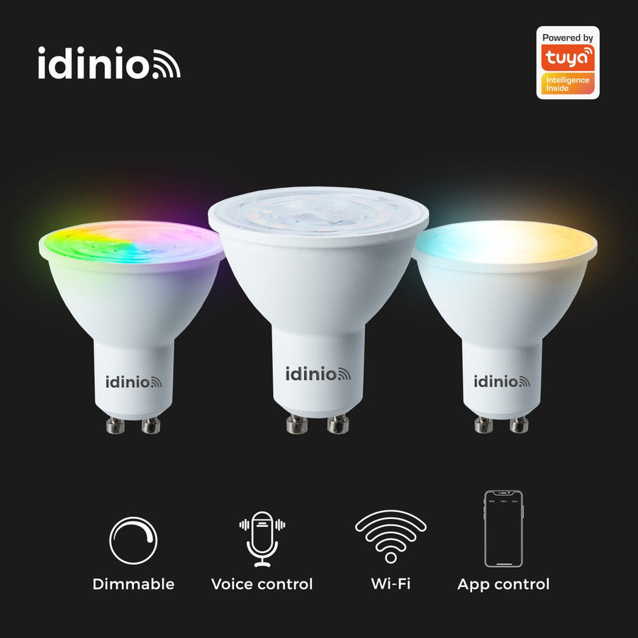 Idinio SMART WIFI SPOTS GU10 - LED.de