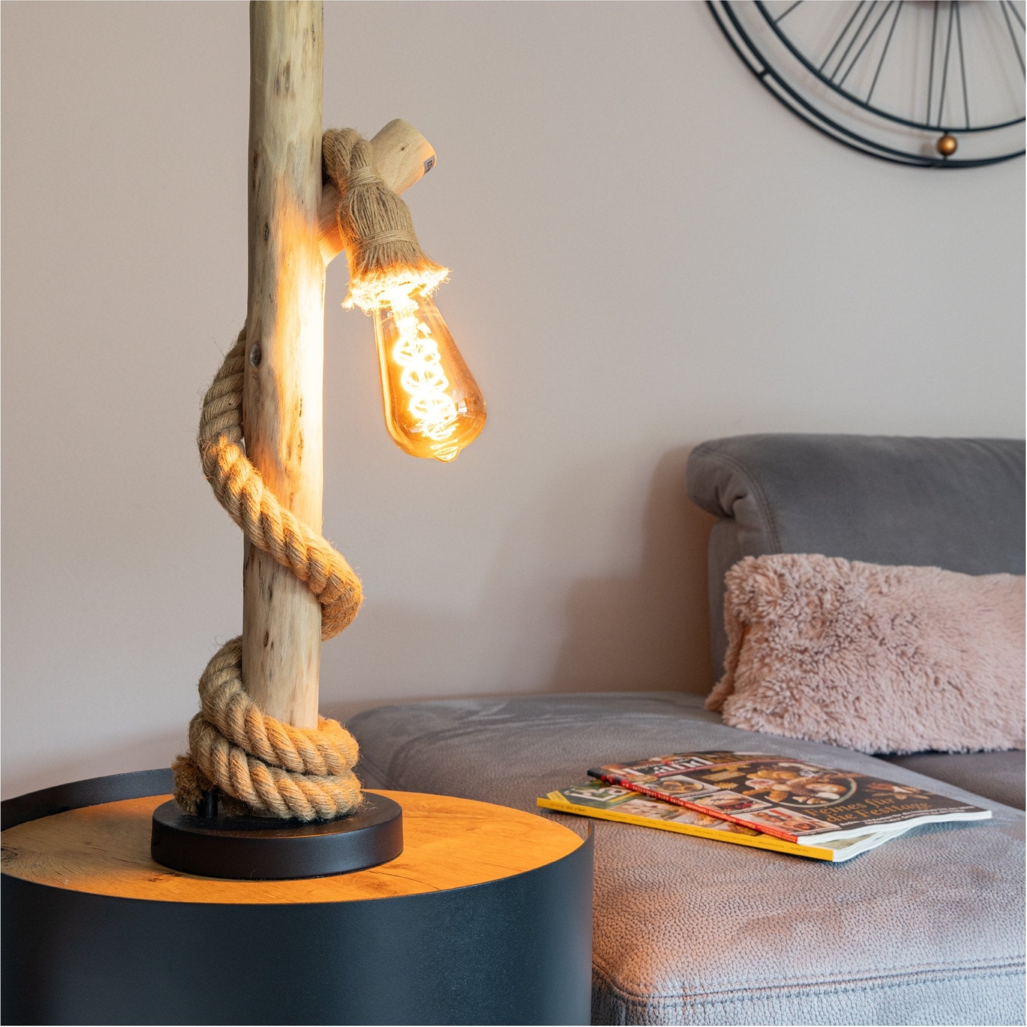 LED Lamp smokey E27 - Nostalgisch retro - Dimbaar warm wit licht - Edison ST64 Dimbare filament lampen LED.nl