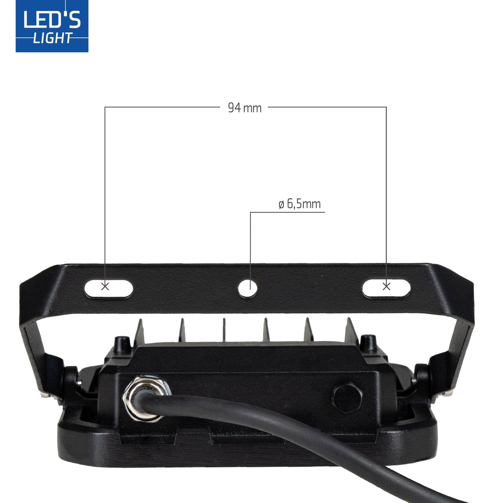 LED's Light Buitenlamp schijnwerper 4200 - voor binnen en buiten - 30W Schijnwerpers LED.nl