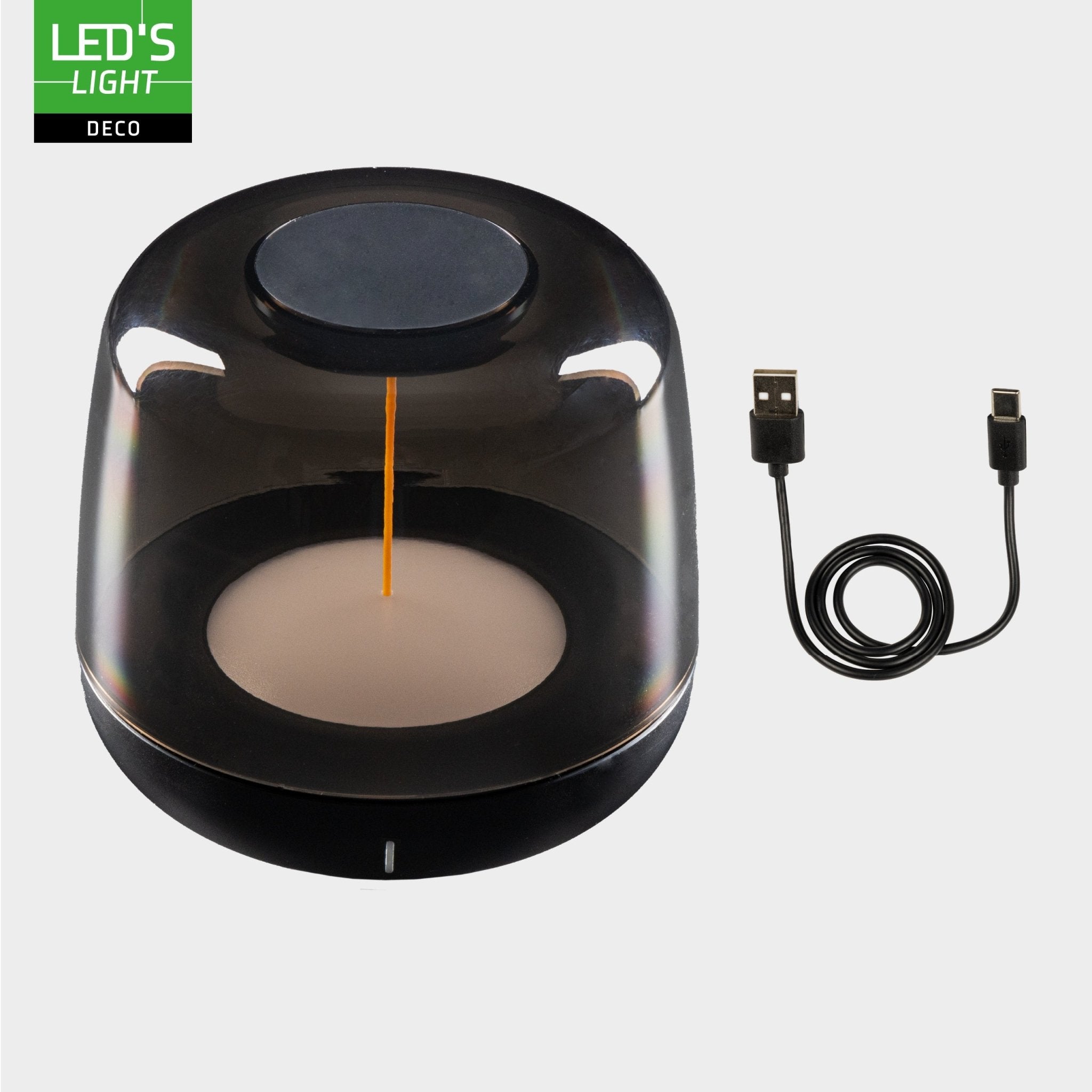 LED's Light Oplaadbare tafellamp op accu - lichtspiraal - Binnen & Buiten - RGBW Tafellampenen LED.nl