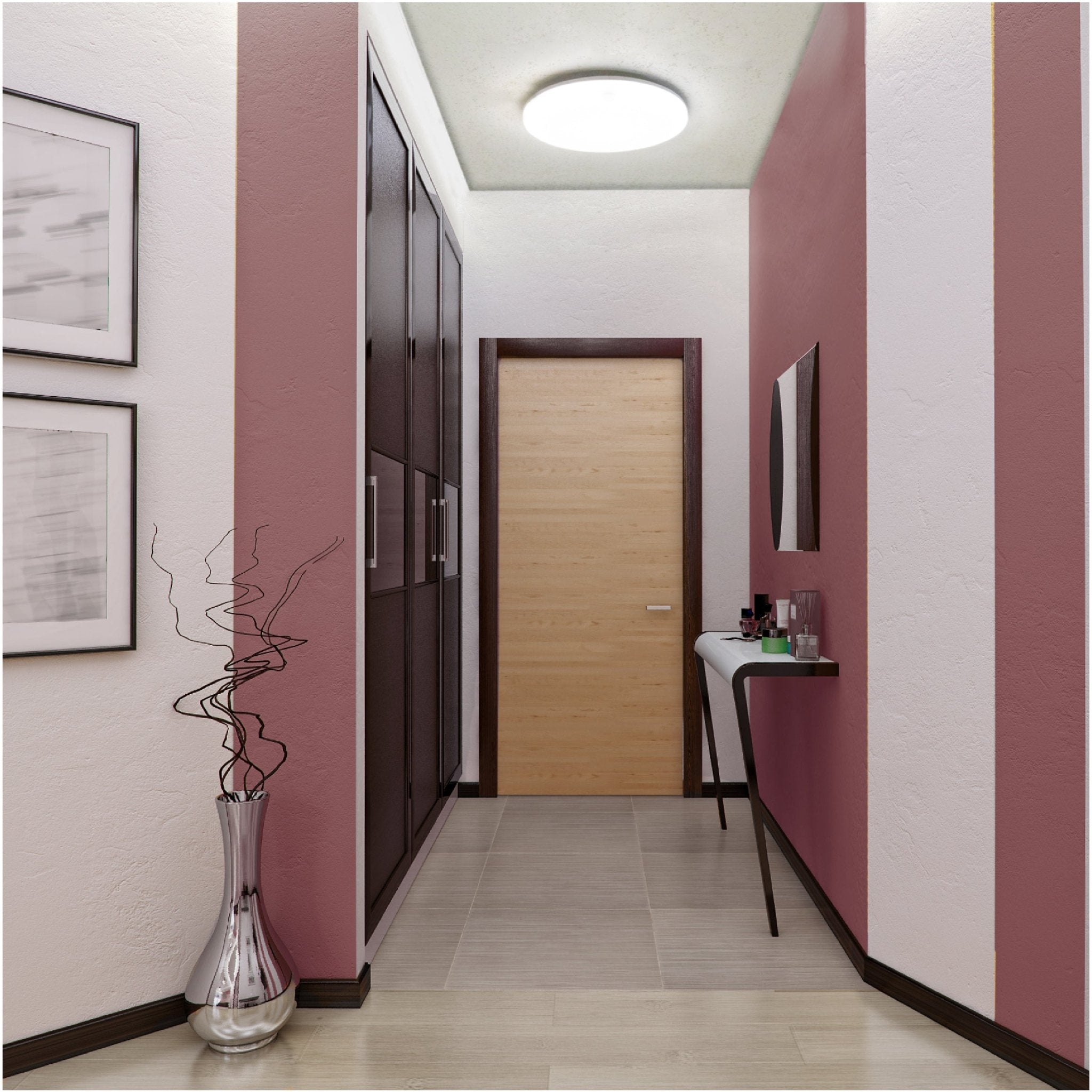 LED's Light Plafondlamp 30 cm - dimbaar in 6 standen - Alle binnenruimtes - IP54 Plafondlampen LED.nl