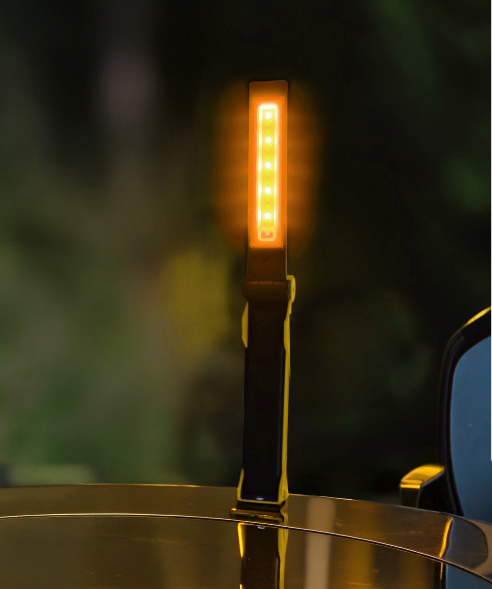 LED's Work Oplaadbare LED Werklamp op accu 600 - Werkt draadloos - Met magneet en haak Bouwlampen Led.nl