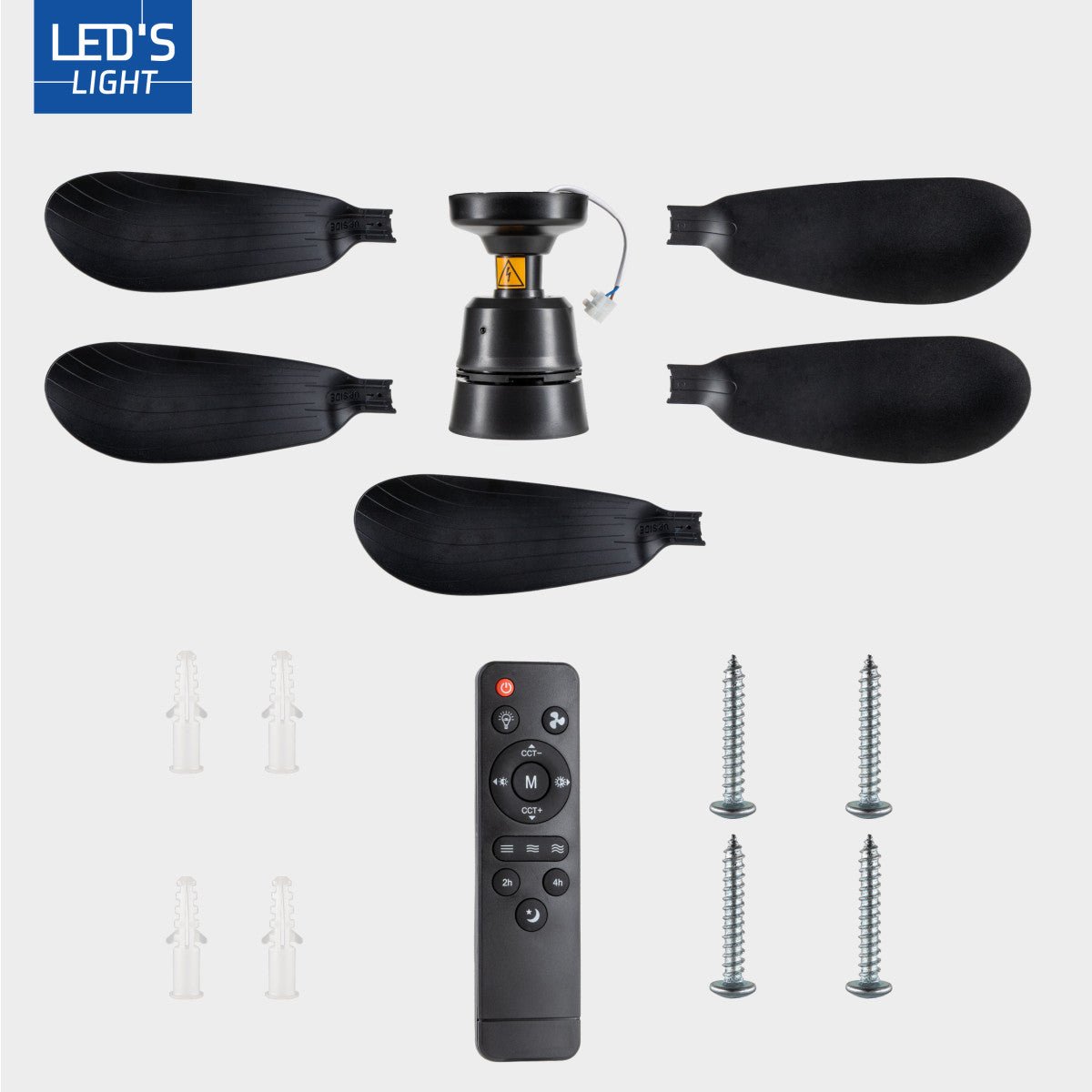 testproduct Plafondventilatoren LED.nl