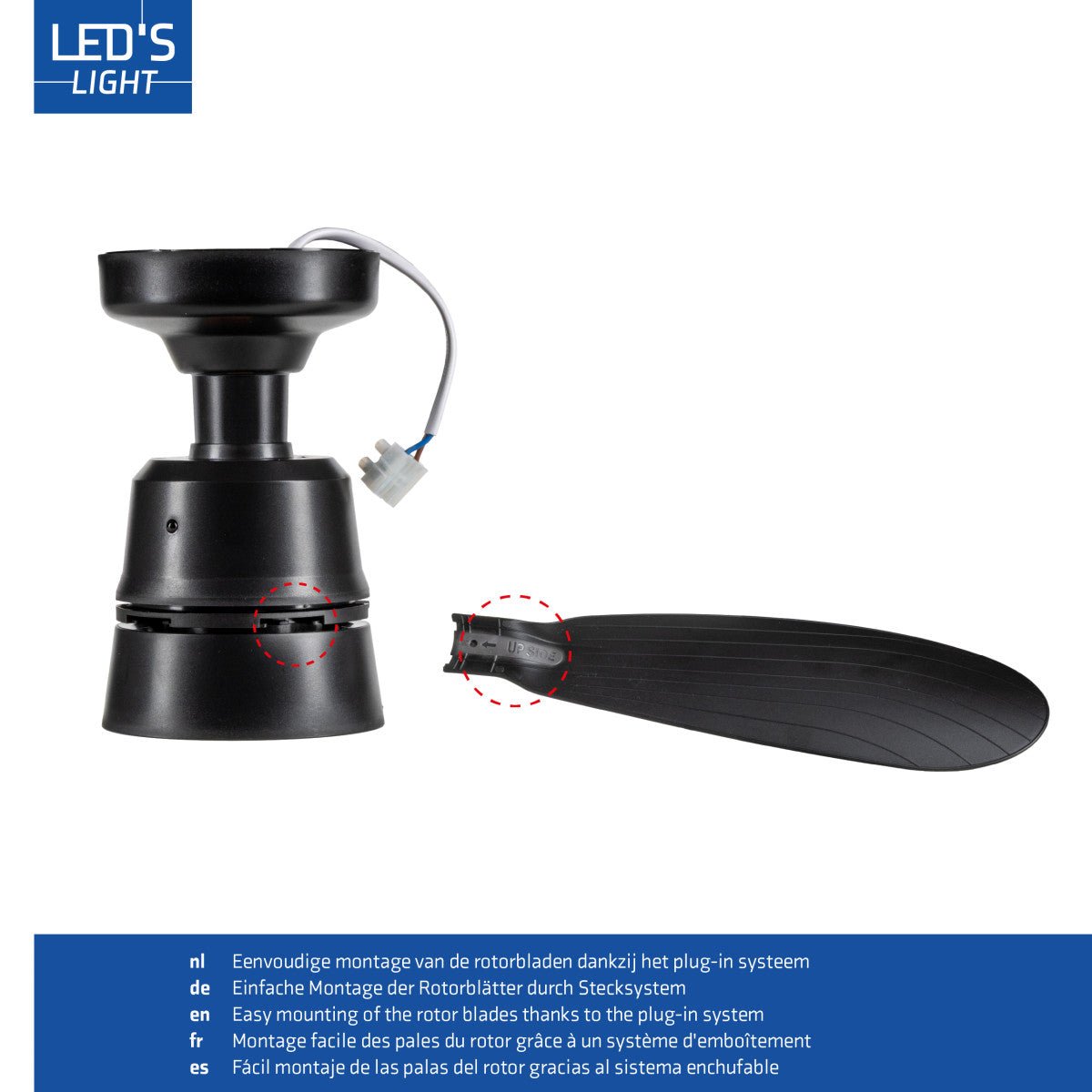 testproduct Plafondventilatoren LED.nl