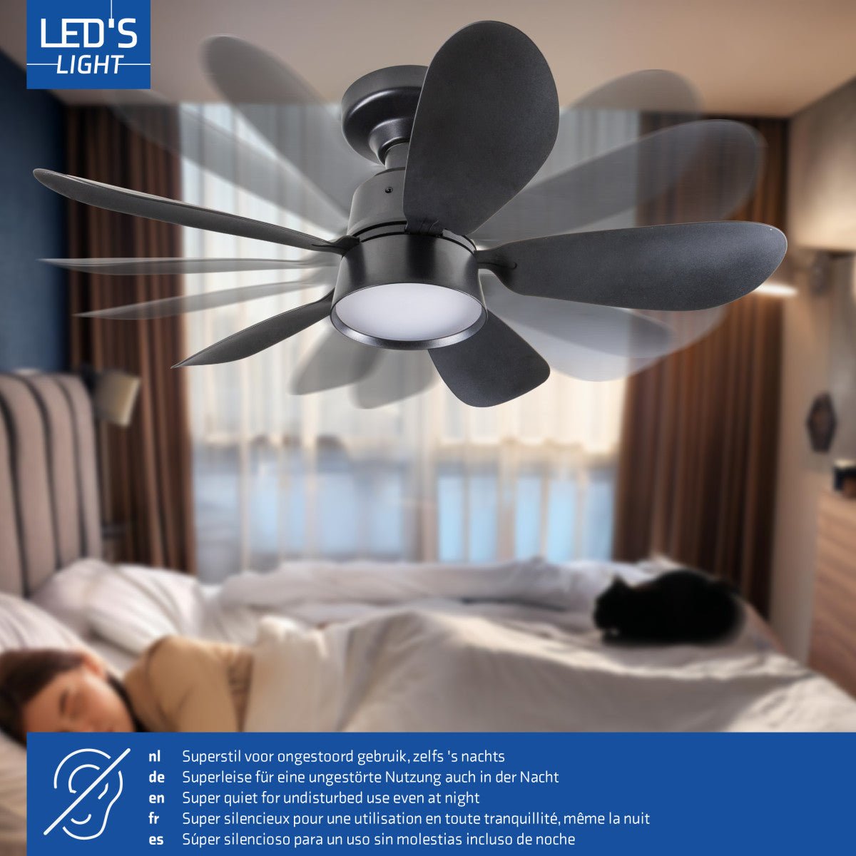 testproduct Plafondventilatoren LED.nl