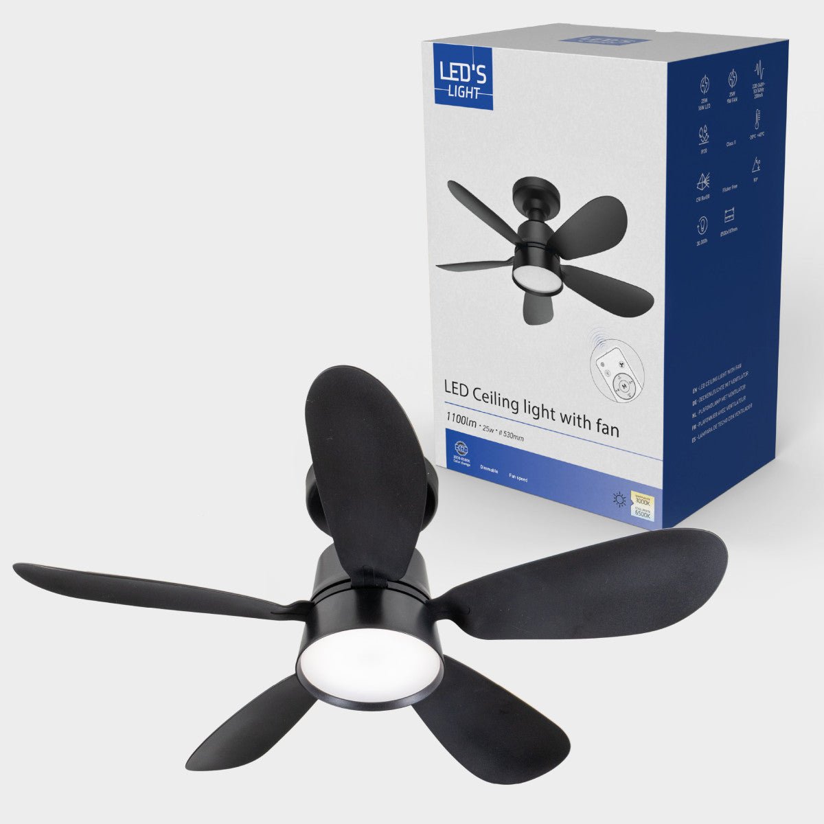 testproduct Plafondventilatoren LED.nl