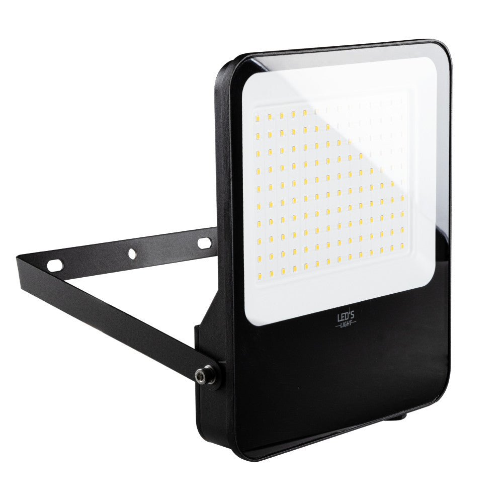 LED's Light Schijnwerper floodlight - 100W 9600lm 4000K - Zwart - IP65 Schijnwerpers LED.nl