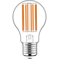 Ultra LED Filamentlampe E27 - Energielabel A - Transparent - 3,8W = 60W - LED.de
