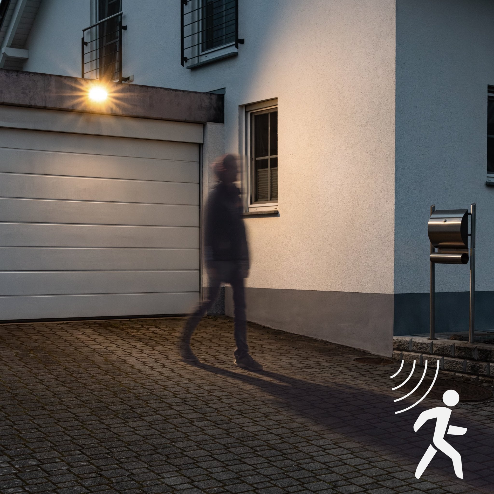 UltraFlood LED Schijnwerper 30W met Bewegingssensor en Daglichtsensor - Kantelbaar - 4800 Lumen - IP65 Schijnwerpers LED.nl