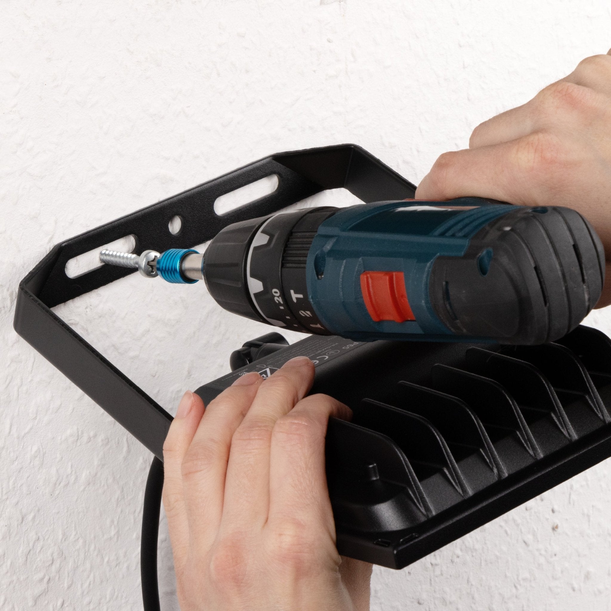 UltraFlood LED Schijnwerper 30W met Bewegingssensor en Daglichtsensor - Kantelbaar - 4800 Lumen - IP65 Schijnwerpers LED.nl