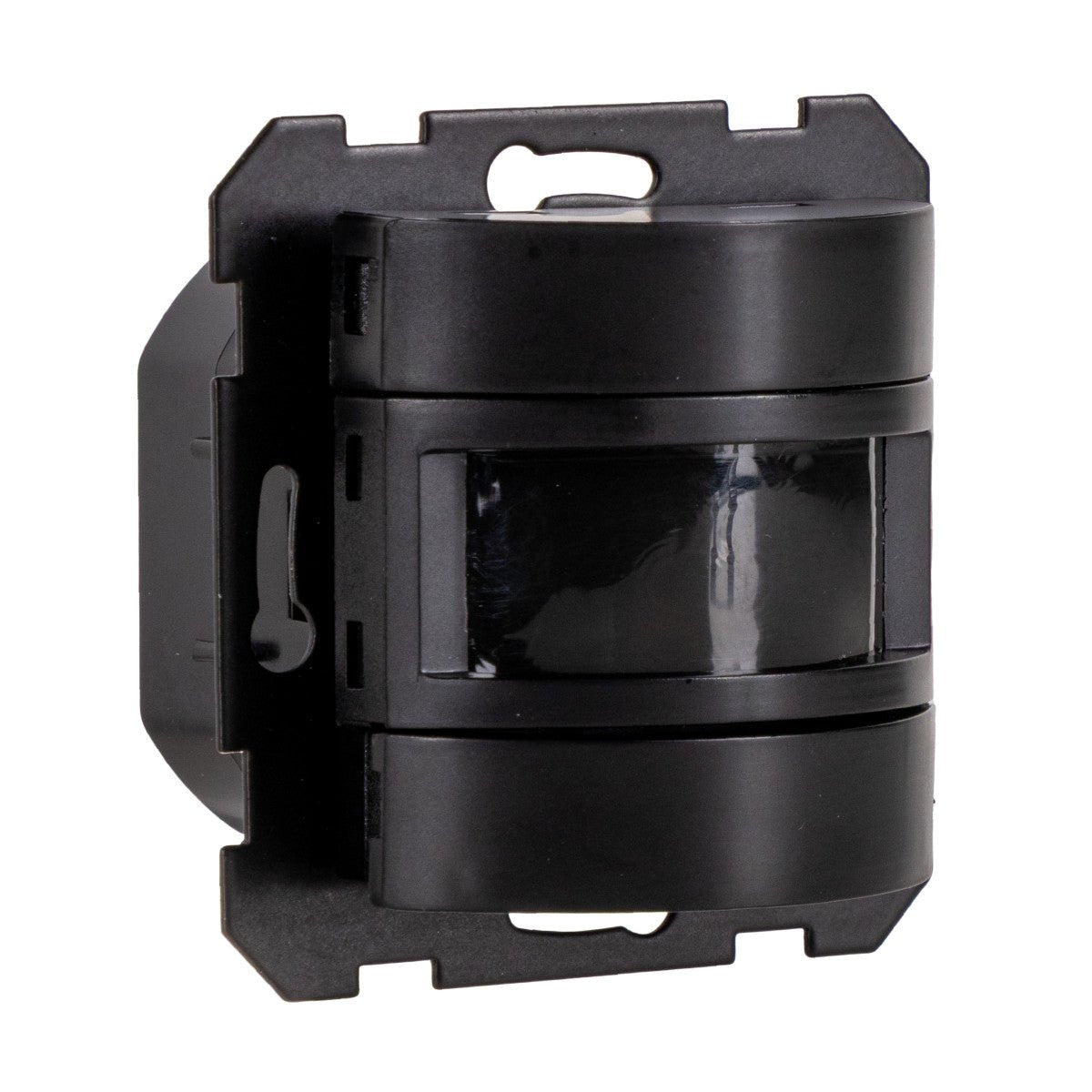 Wandschakelaar met Bewegingssensor - 55 x 55 mm inbouw - Compatibel met LED - Zwart LED.nl