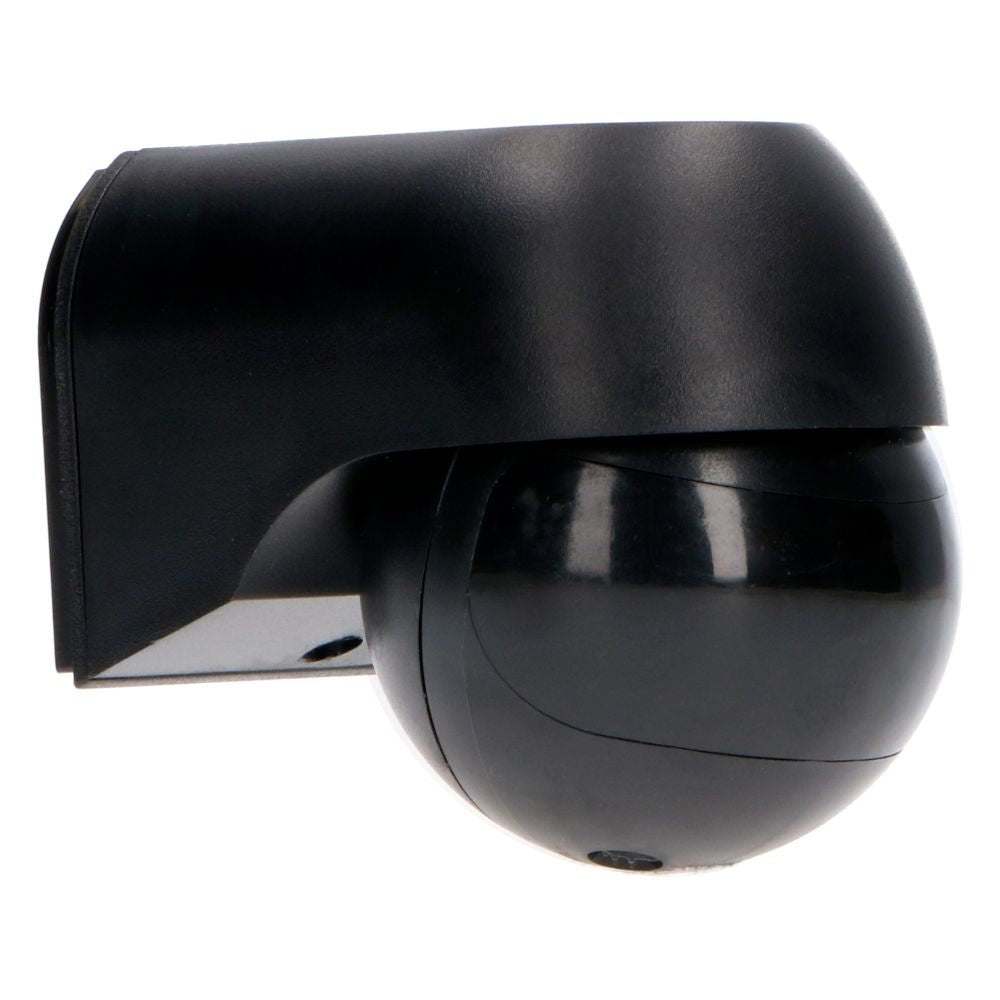LED's Light 2-in-1 Bewegingsmelder met 12 meter bereik - Voor binnen & buiten - Wandmontage - Zwart Sensoren LED.nl