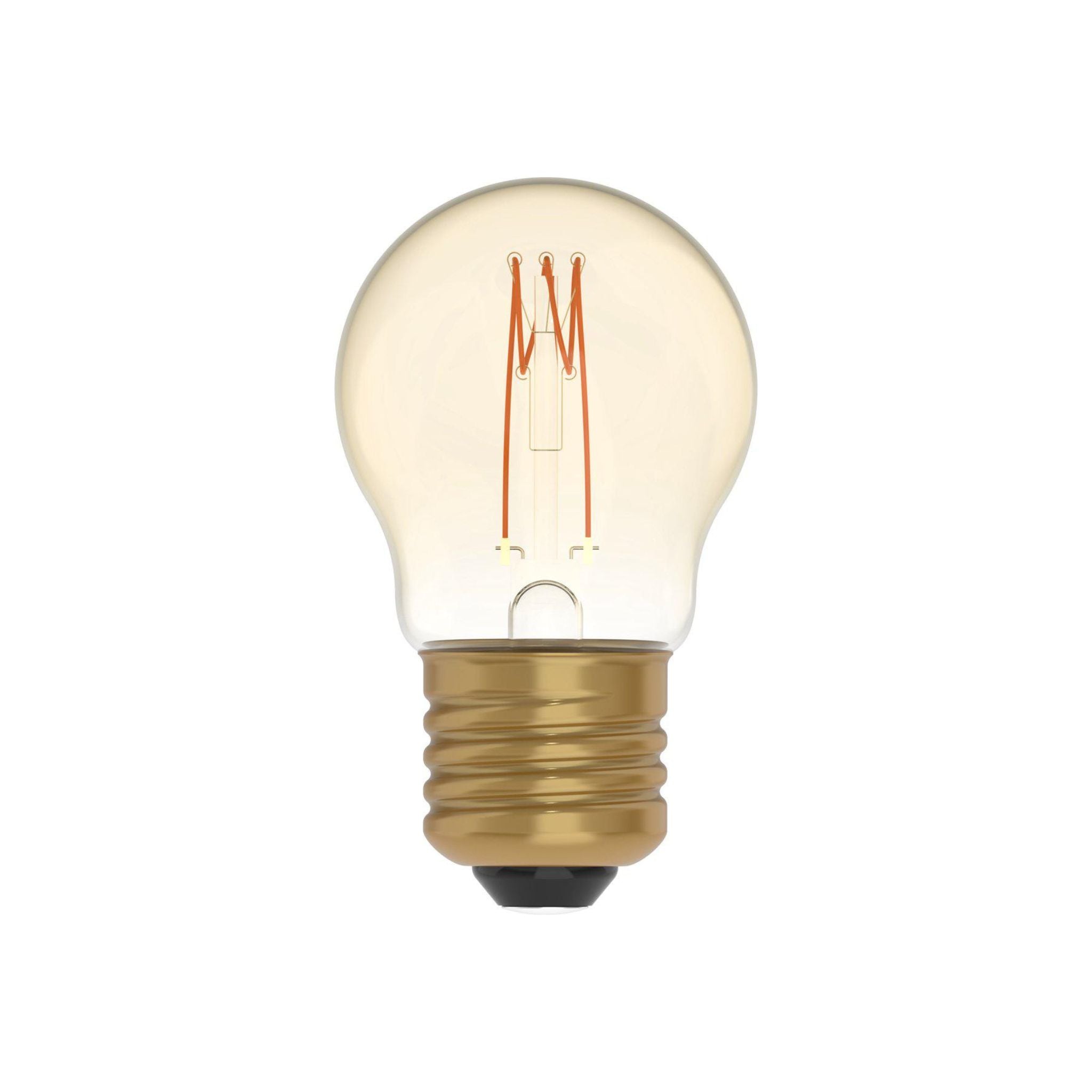 LED Lamp goud E27 - Gloeilamp design - Dimbaar extra warm wit - 1800K Decoratieve Lichtbronnen LED.nl