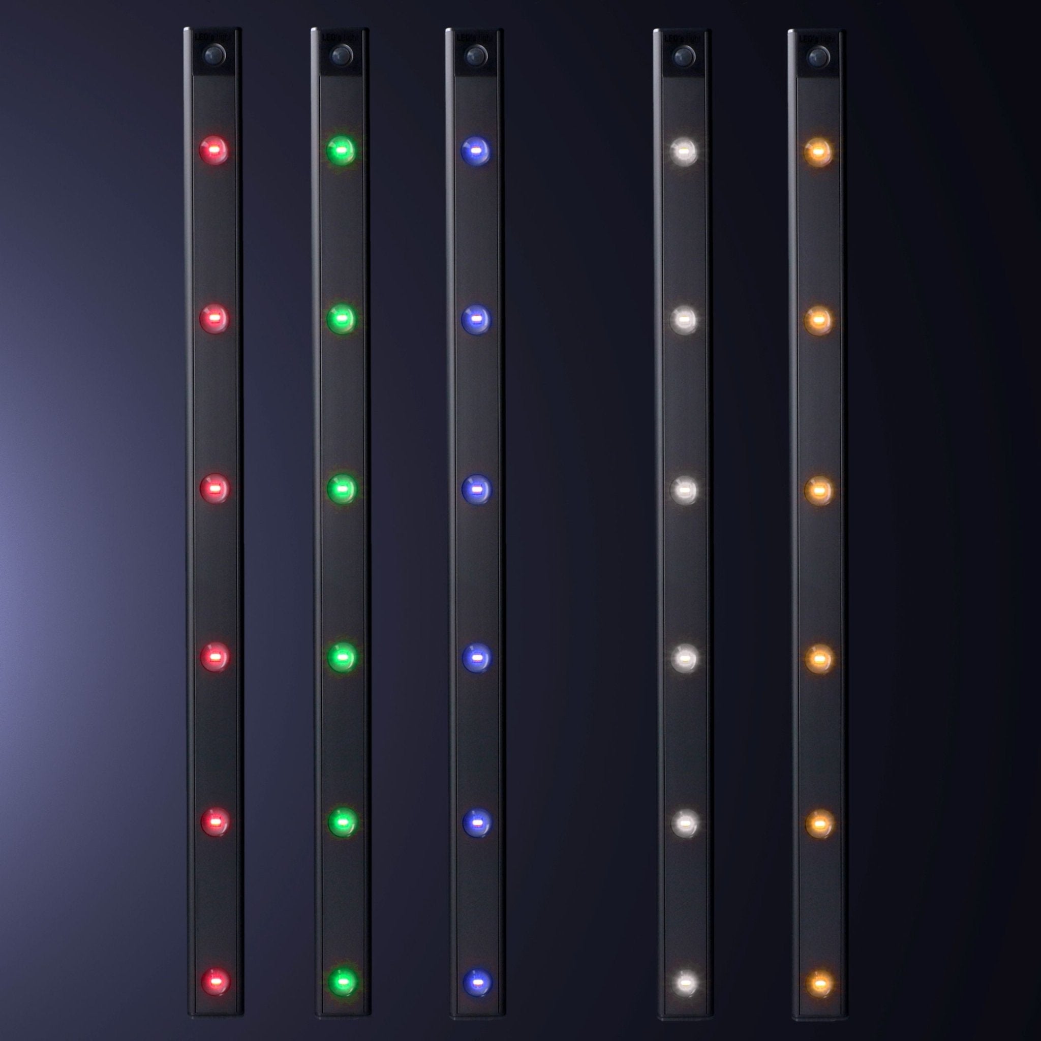 LED's Light EasyFix Kastverlichting met Bewegingssensor - RGB functie - 6 lichtpunten - Draadloos en oplaadbaar - 68,5 cm Kastverlichting LED.nl