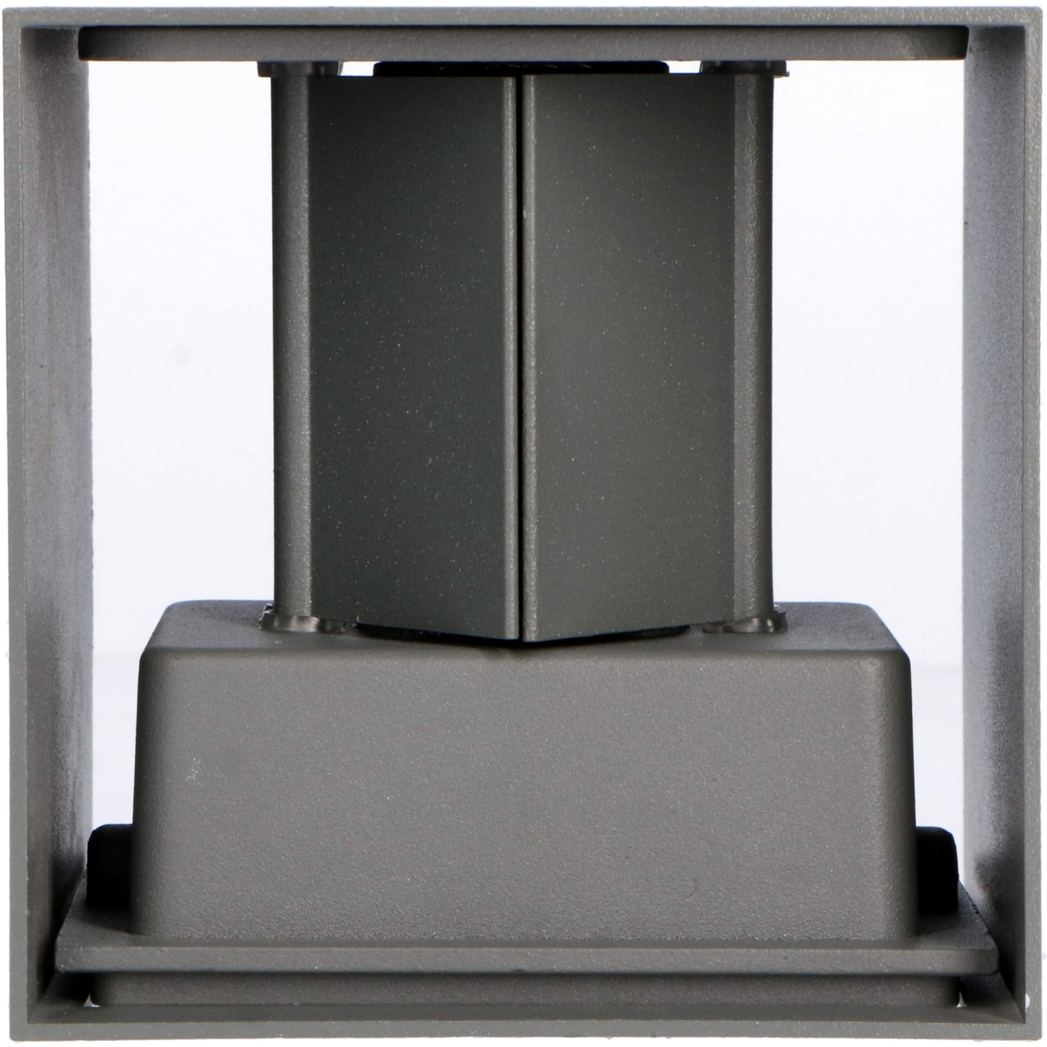 LED's Light Kubus LED Wandlamp voor buiten - Omhoog&Omlaag licht - IP65 - Antraciet Wandlampen LED.nl