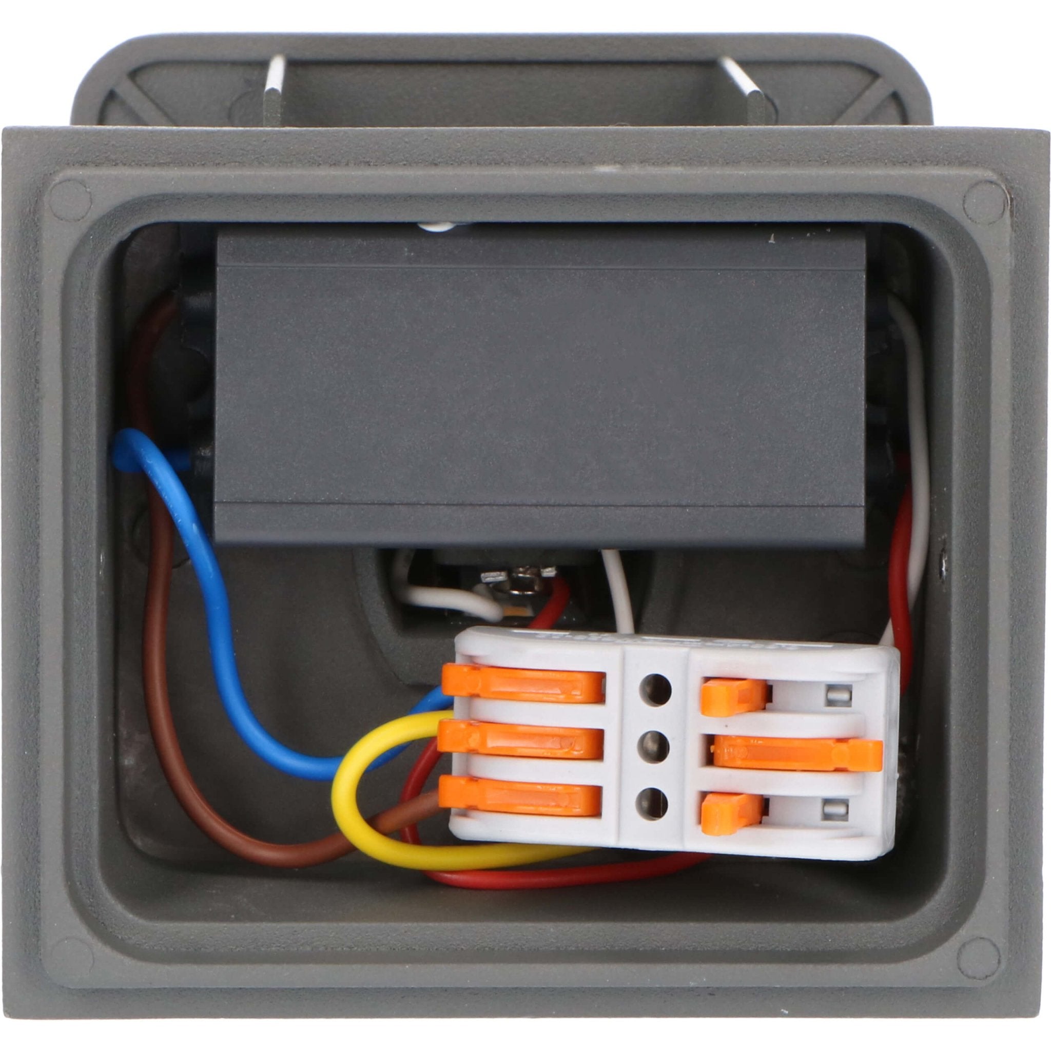 LED's Light Kubus LED Wandlamp voor buiten - Omhoog&Omlaag licht - IP65 - Antraciet Wandlampen LED.nl