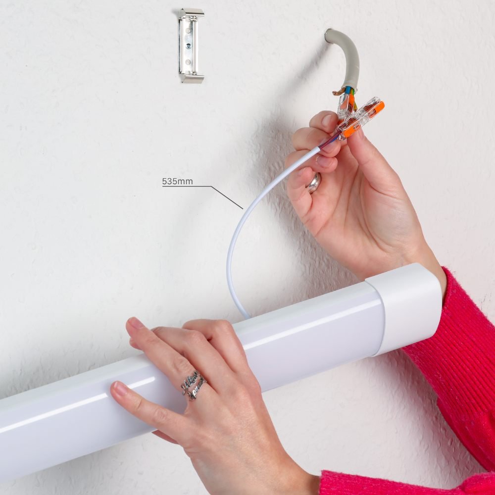 4 PACK LED's Light LED TL lamp 120 cm voor binnen - Complete LED TL verlichting - 4650 lm TL verlichting LED.nl