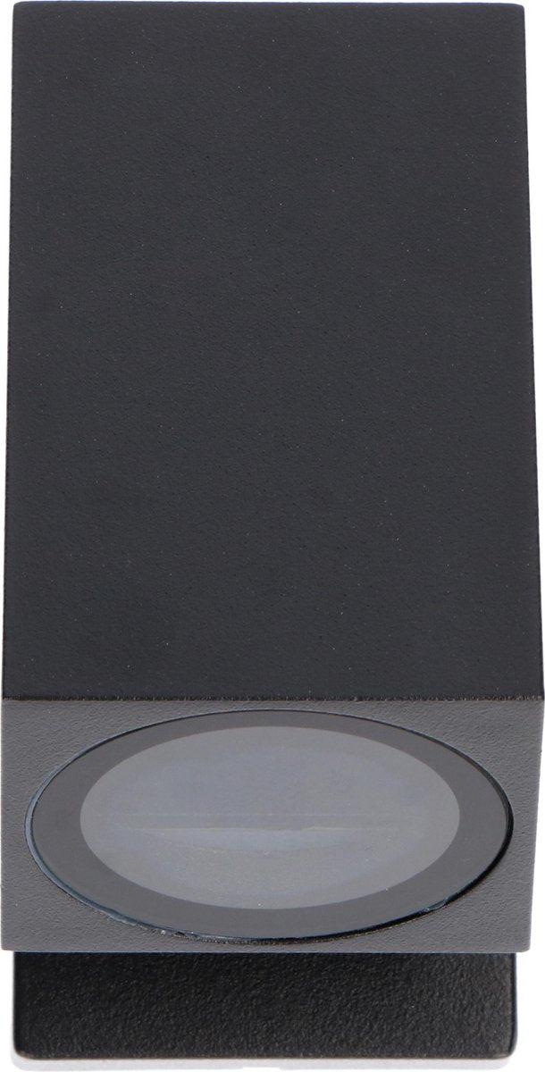 LED's Light Kantelbare LED Buitenlamp - GU10 fitting - IP44 - Zwart - Model Lucca Spotjes LED.nl