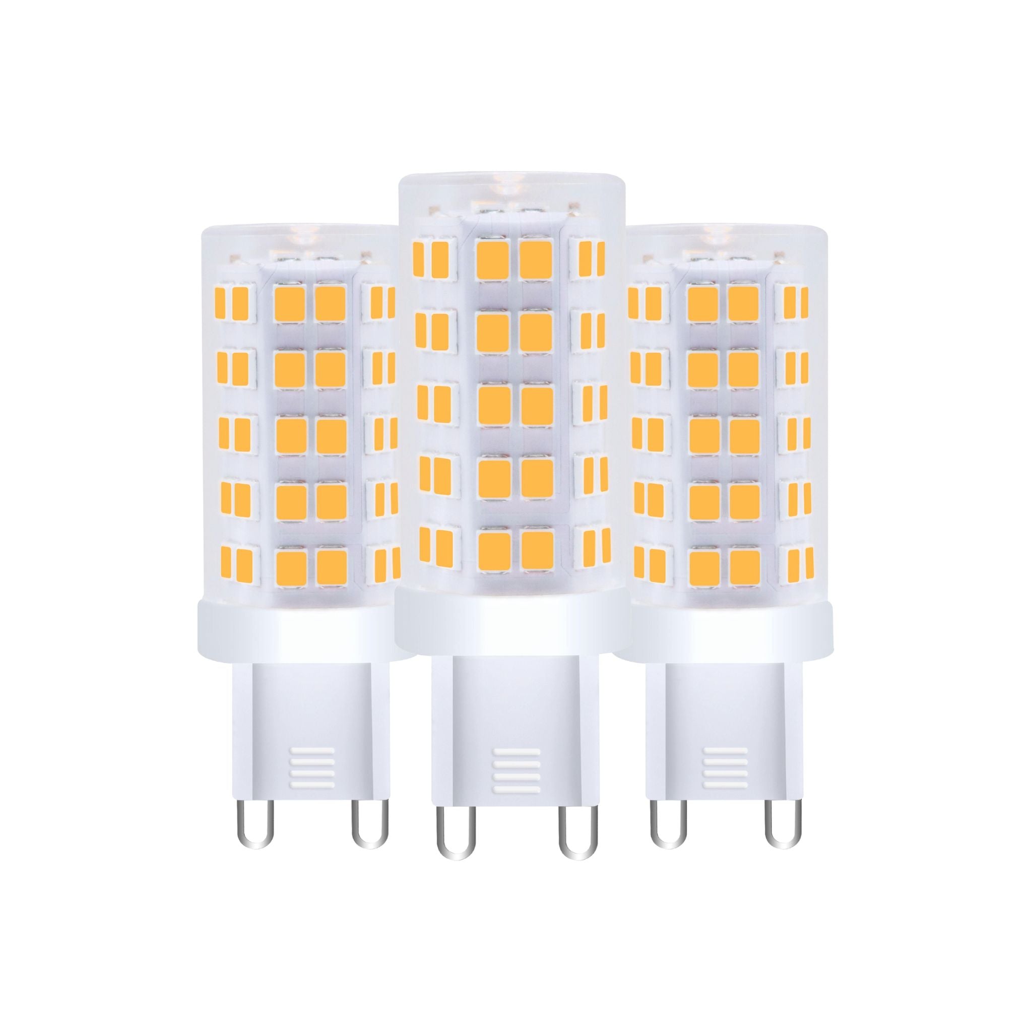 LED Steeklamp G9 - Helder - 220-240V - Warm wit - 4.7W (45W) - 3 lampjes Steeklampjes LED.nl