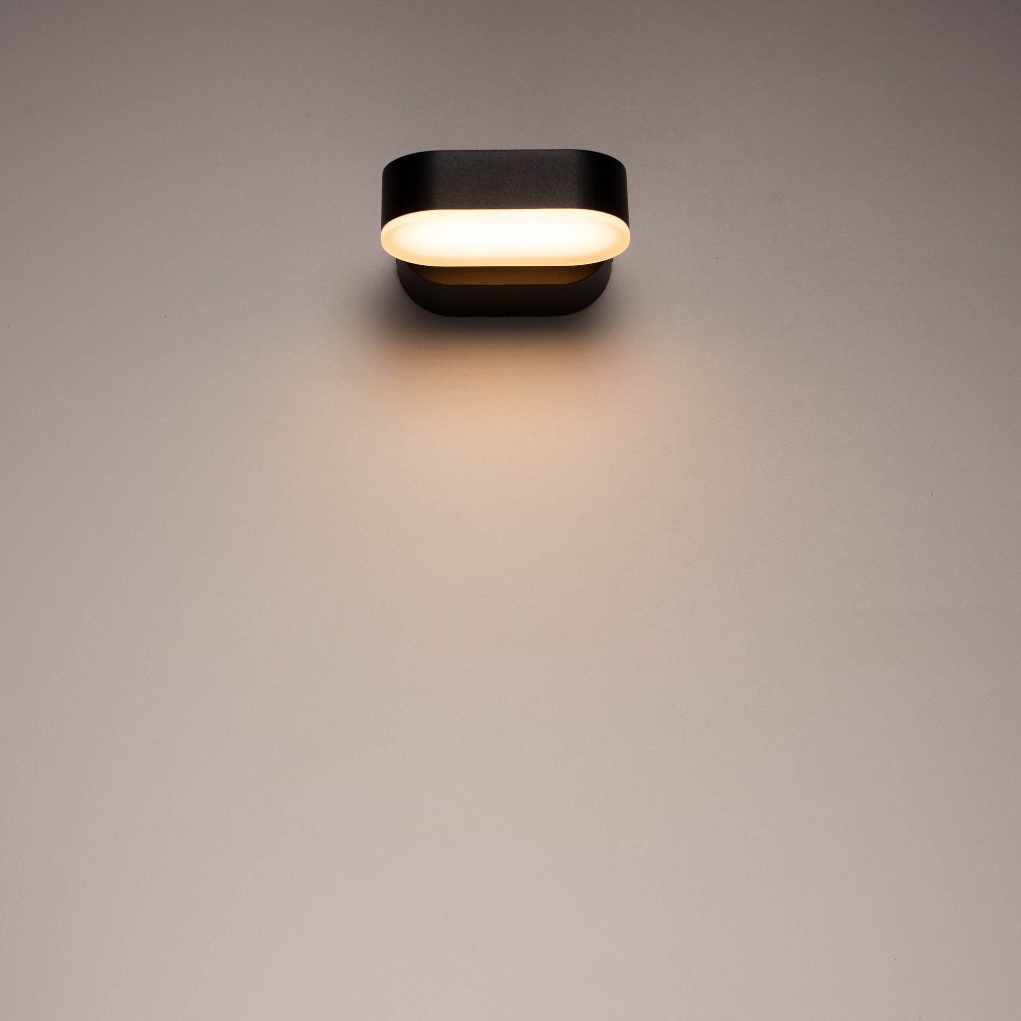LED's Light LED Buitenlamp - Model Rieti - Warm wit - IP44 waterbestendig - Zwart Wandlampen LED.nl