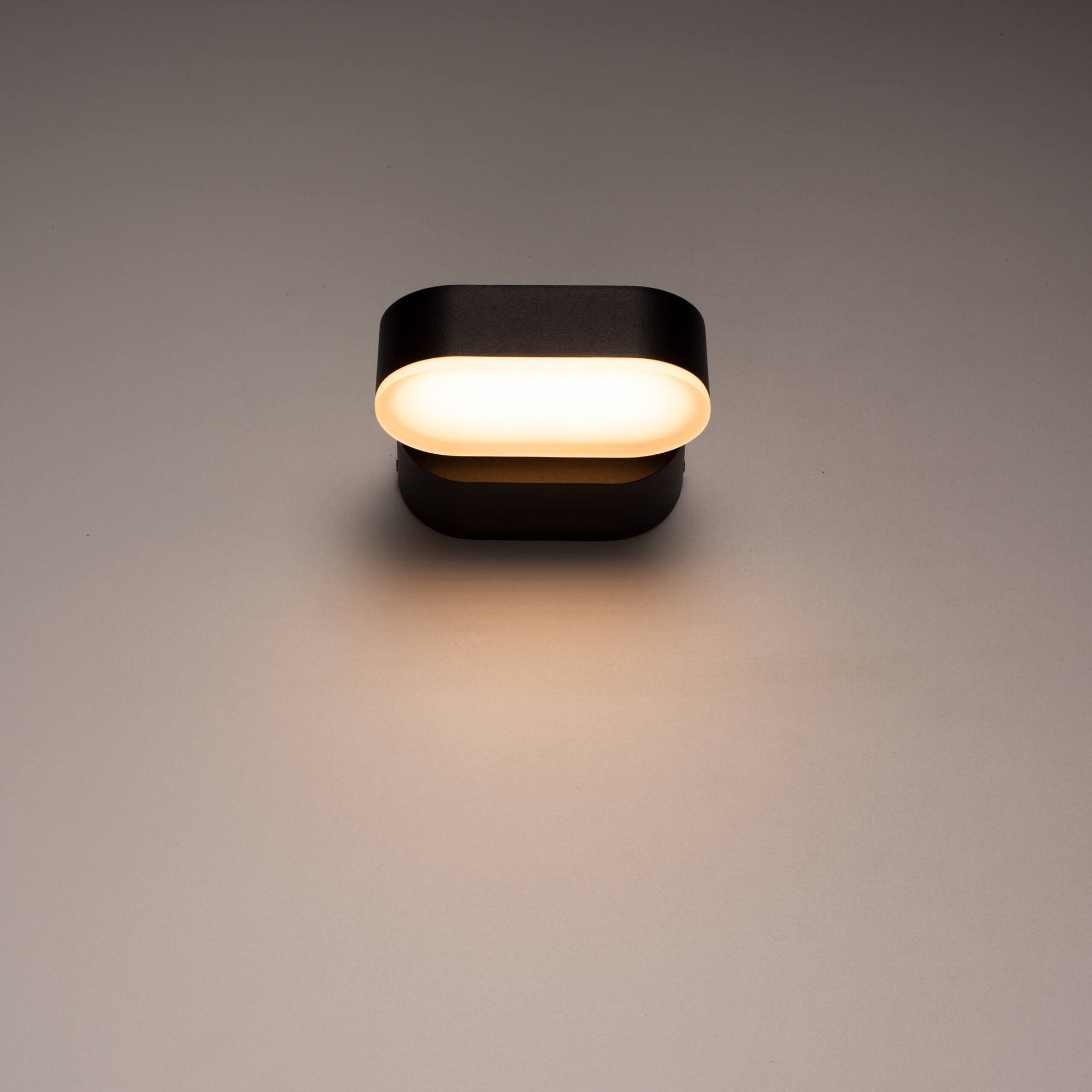 LED's Light LED Buitenlamp - Model Rieti - Warm wit - IP44 waterbestendig - Zwart Wandlampen LED.nl