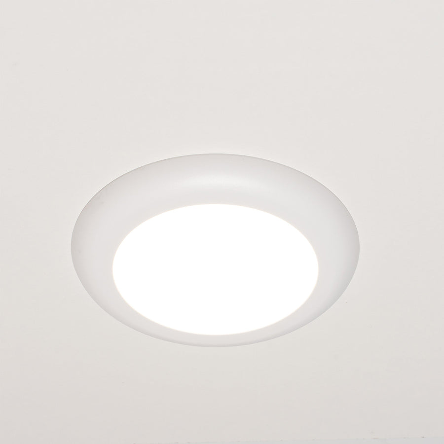 PRO LED Deckeneinbauleuchte ø 16 cm – Ultradünn – Dimmbares kaltweißes Licht – 12 W - LED.de