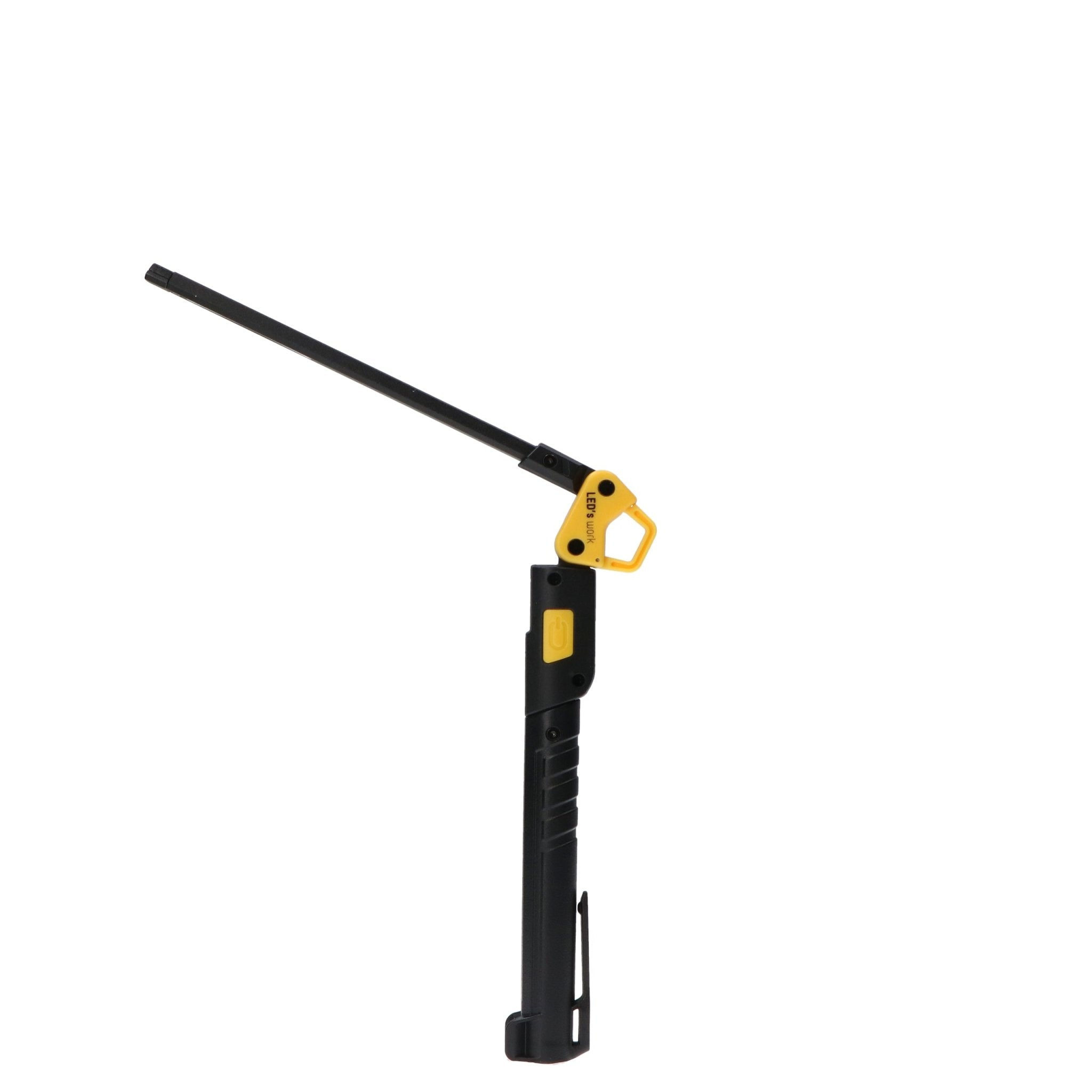 LED's Work Oplaadbare Looplamp 500 - Inspectielamp - Inklapbaar & Draadloos - Met magneet en haak Bouwlampen Led.nl