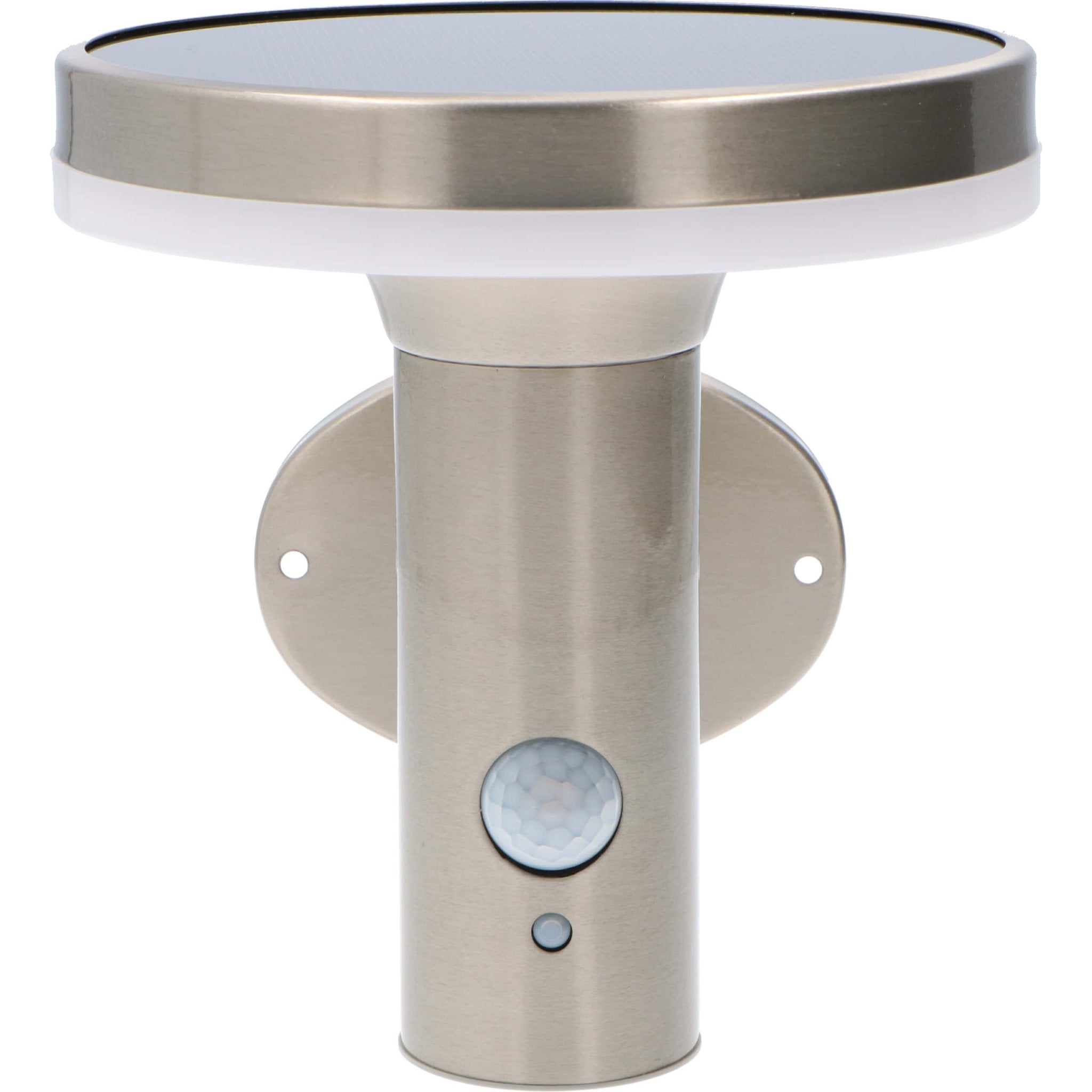 RVS Solar LED Buitenlamp met bewegingssensor - Draadloos - 3 standen - Zilver Buitenlampen LED.nl