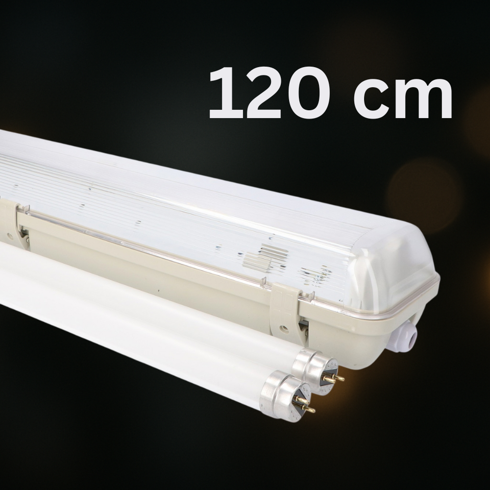 120cm TL Armaturen met buis