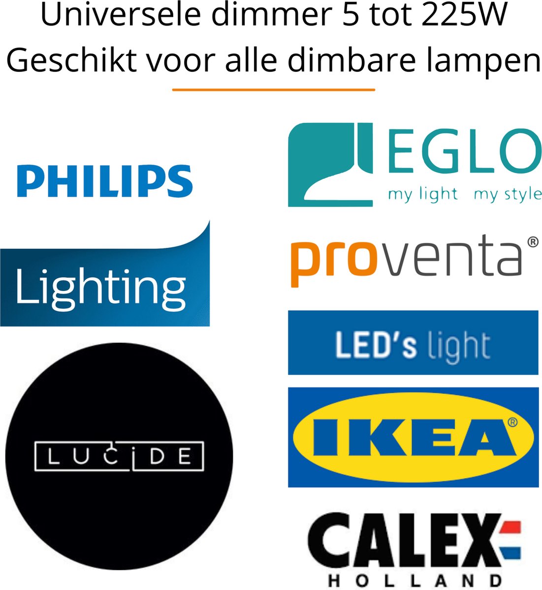 Smart WIFI dimmer met App - Geschikt voor alle dimbare lampen - 0 tot 250W