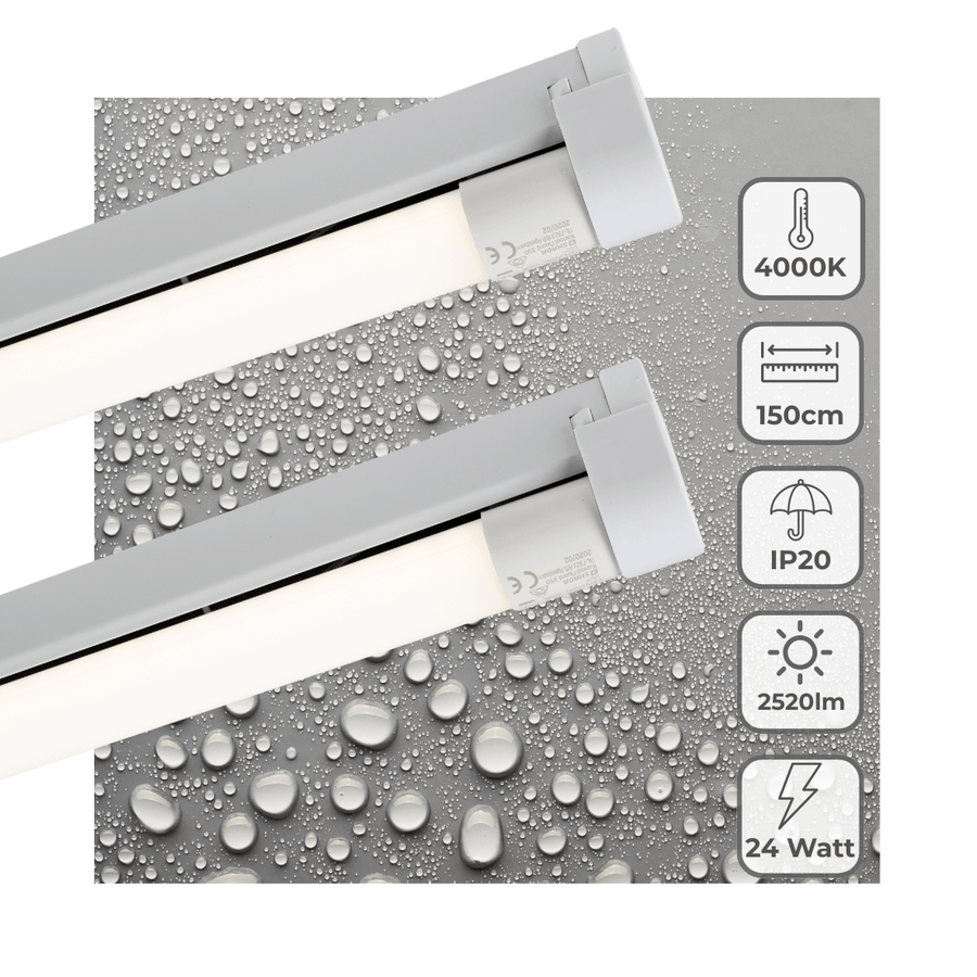 LED's Light LED-Lichtleiste 150 cm für den Innenbereich - Leuchte inklusive LED-TL-Röhre - 2520 lm - LED.de