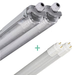 2 PACK - LED's Light LED TL armatuur met lamp 150 cm - Koud wit licht 6500 K - Waterdicht - Complete set LED.nl