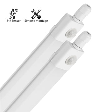 LED's Light LED TL-Beleuchtung mit Sensor 120 cm - Bewegungssensor und Bewegungserkennung - 4100 lm - LED.de