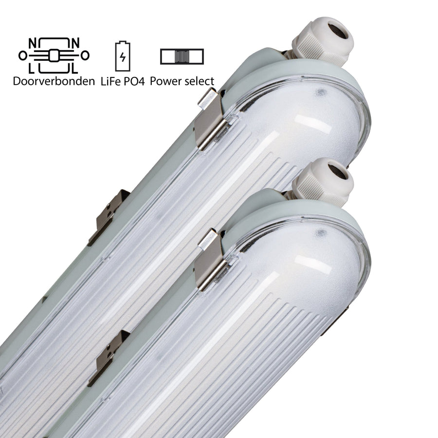 LED's Light PRO LED TL fixture 150 cm 7200 - With emergency battery - 4 light settings - 47W - LED.nl