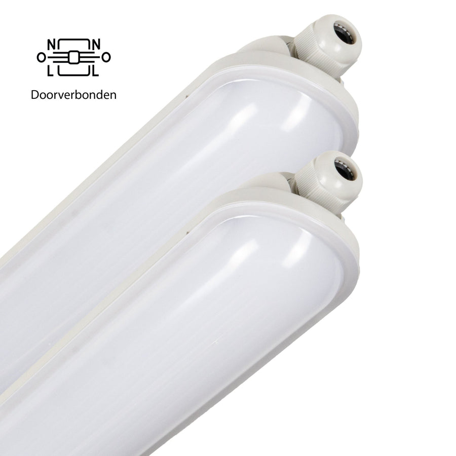 LED's Light Pro Premium LED TL fixture complete 150 cm - Waterproof - 6400 lm - LED.nl