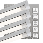 4 PACK - LED's Light LED licht balk 60 cm voor binnen - Armatuur inclusief LED TL buis - 1000 lm - LED.nl