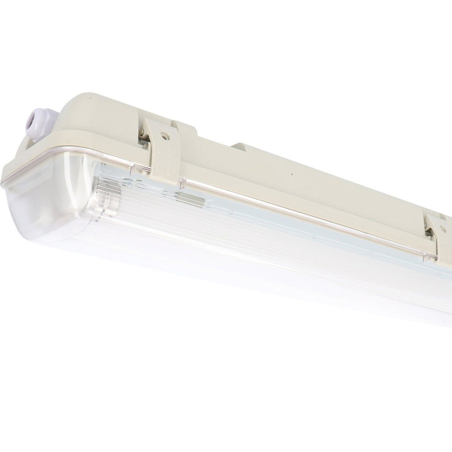 4er-Pack – LED-Leuchtstoffröhre mit Sensor – inkl. Doppelröhre (2 x 14 W), 120 cm, 4000 K, Bewegungs- und Nachtsensor – wasserdicht – 150 lm/W - LED.de