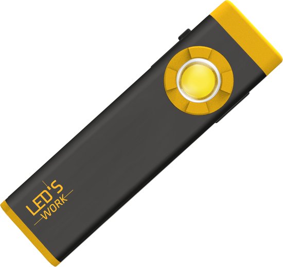 LED's Work Rechargeable LED Mini Flashlight with 3 light modes (100, 500 and 700 Lumen) - LED.nl