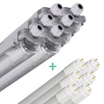 6 PACK - LED's Light LED TL armatuur met lamp 120 cm - Koud wit licht 6500 K - Waterdicht - Complete set LED.nl