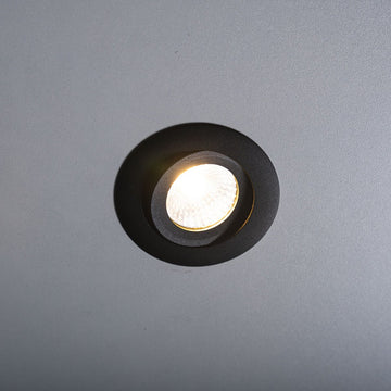 LED's Light Pro LED Einbaustrahler Schwarz - DimToWarm - Ø 68mm - Schwenkbar - Warmweißes Licht - CRI95 - Dimmbar - LED.de