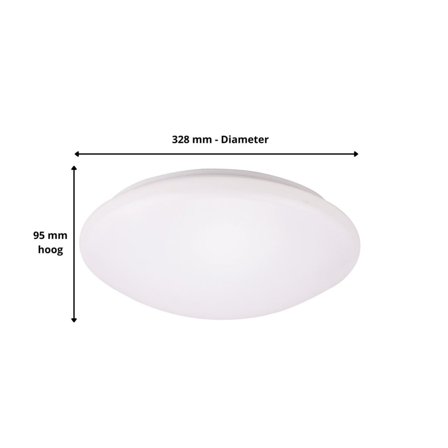 Smart LED Ceiling Lamp 33 cm - Dimmable with App - Warm and cold white light - LED.nl