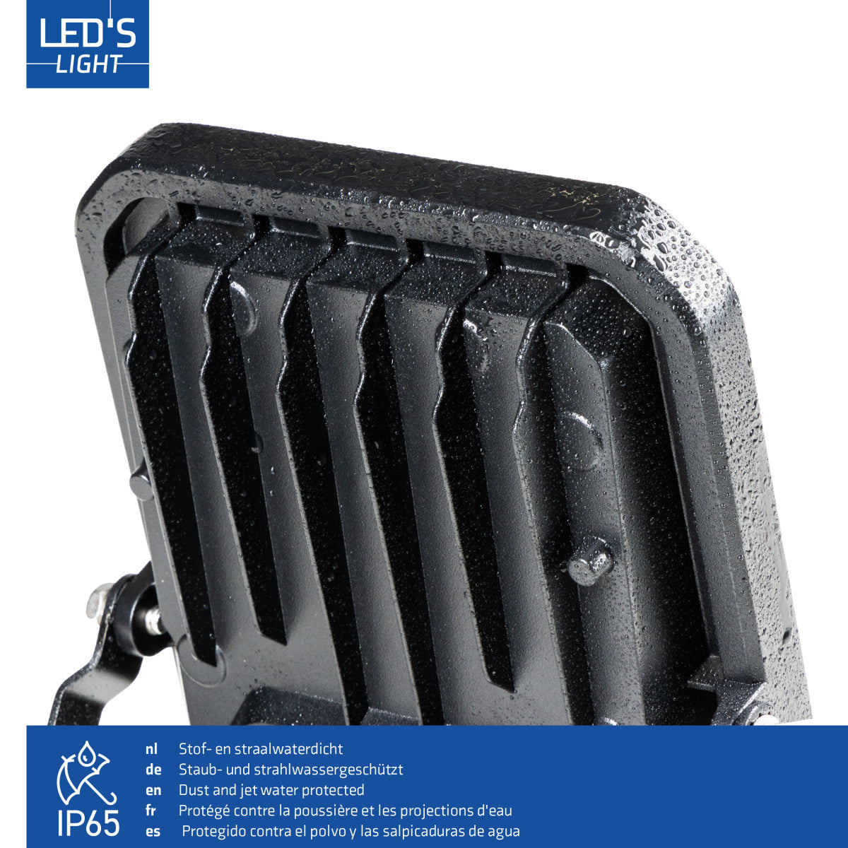 LED's Light Außenleuchte mit Bewegungsmelder 1400 - innen und außen - 10W