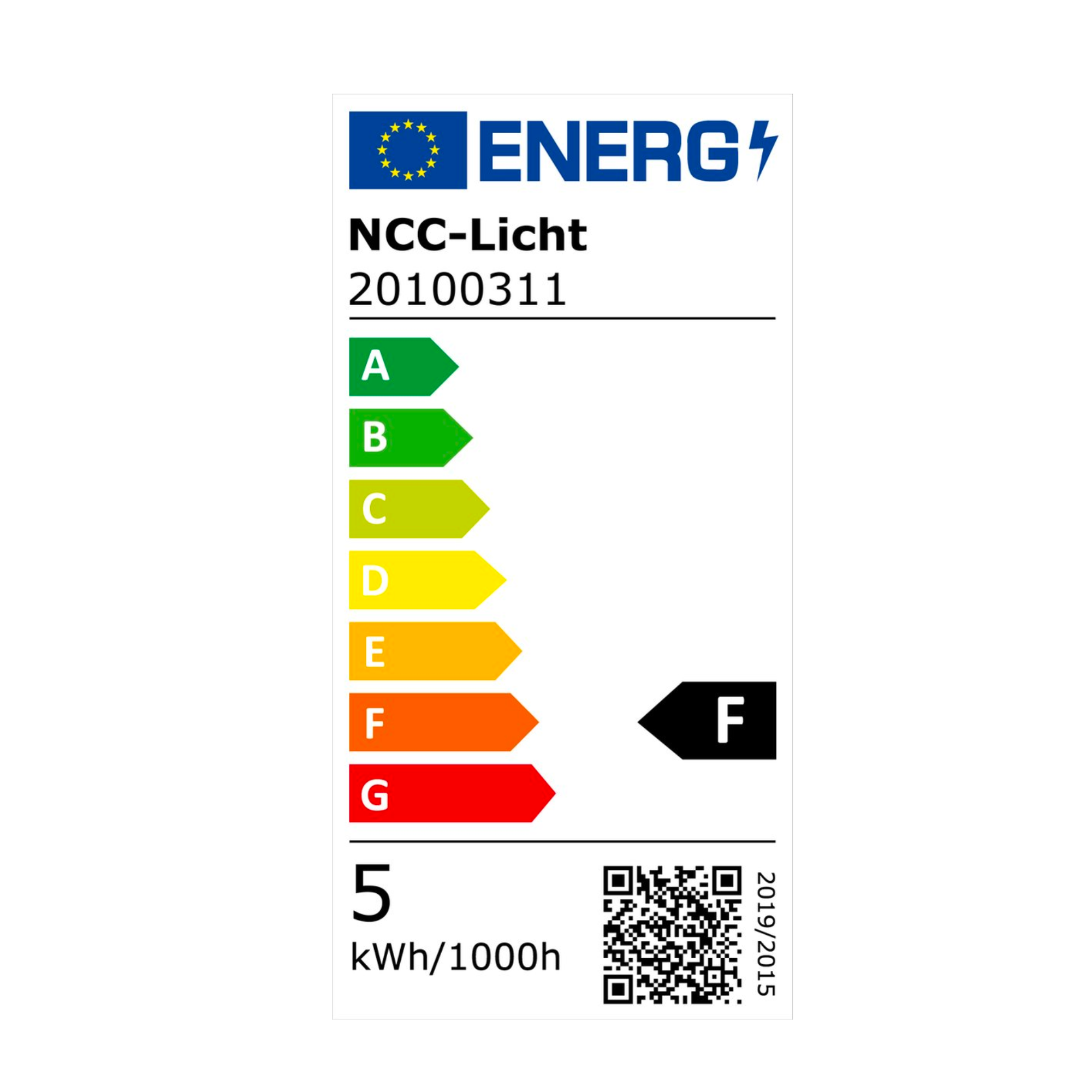 Complete LED Kastverlichting 30 cm - Met koppelstuk en voeding - 3000K