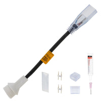 Accessoire - Aansluitkit - 150mm 280mm 20mm - Zwart LED.nl