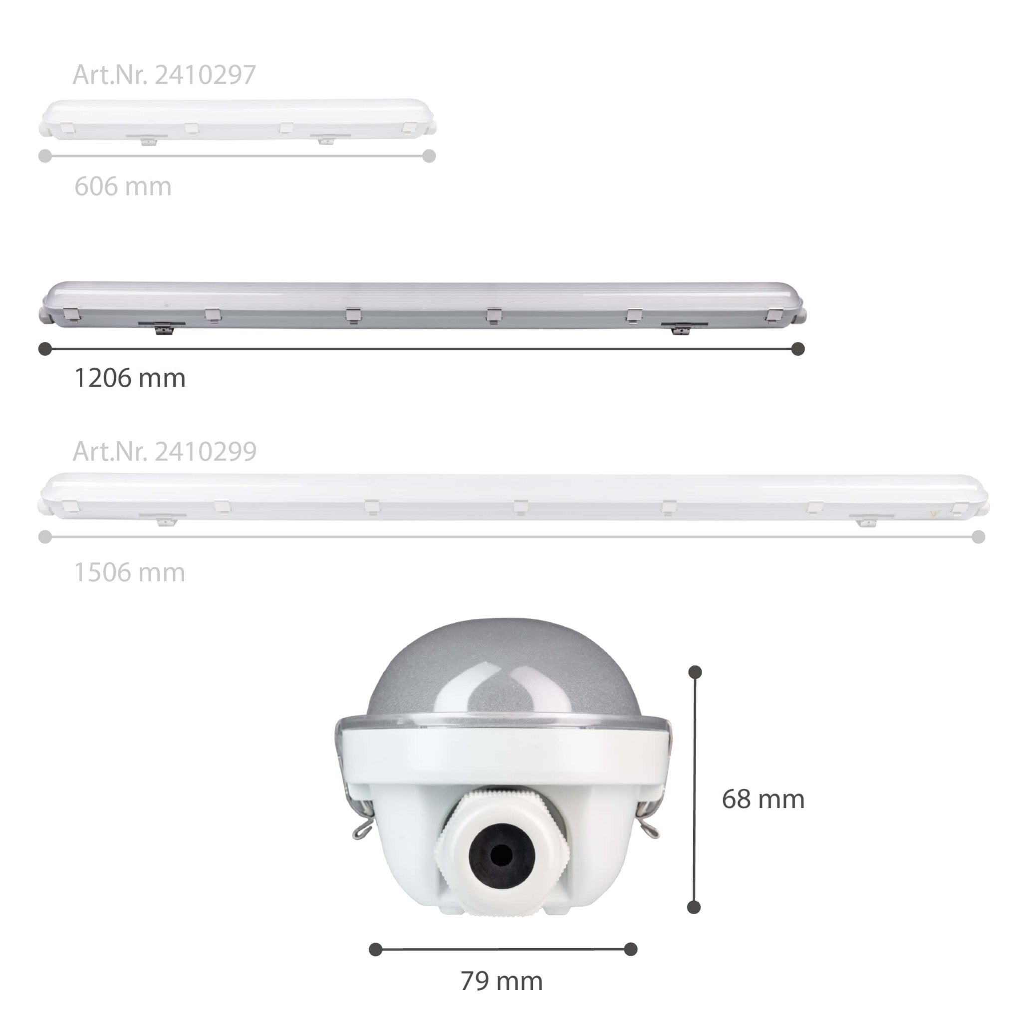 Elite LED TL armatuur 120 cm - Energielabel B - Dimbaar licht - 5400 lm - LED.nl