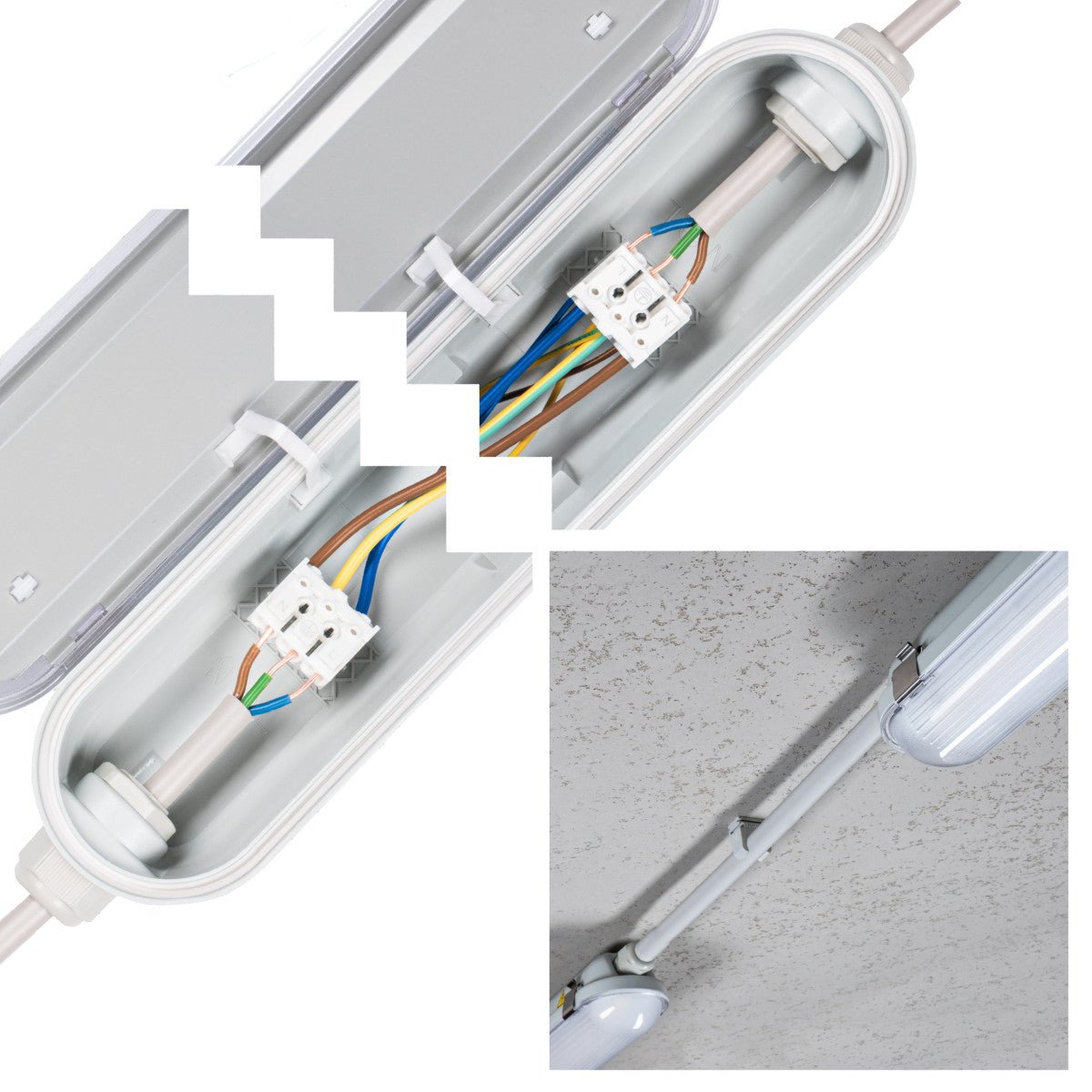 Elite LED TL Armatuur Strip 60 cm - Energielabel B - IP65 waterdicht - 2650 lm - LED.nl