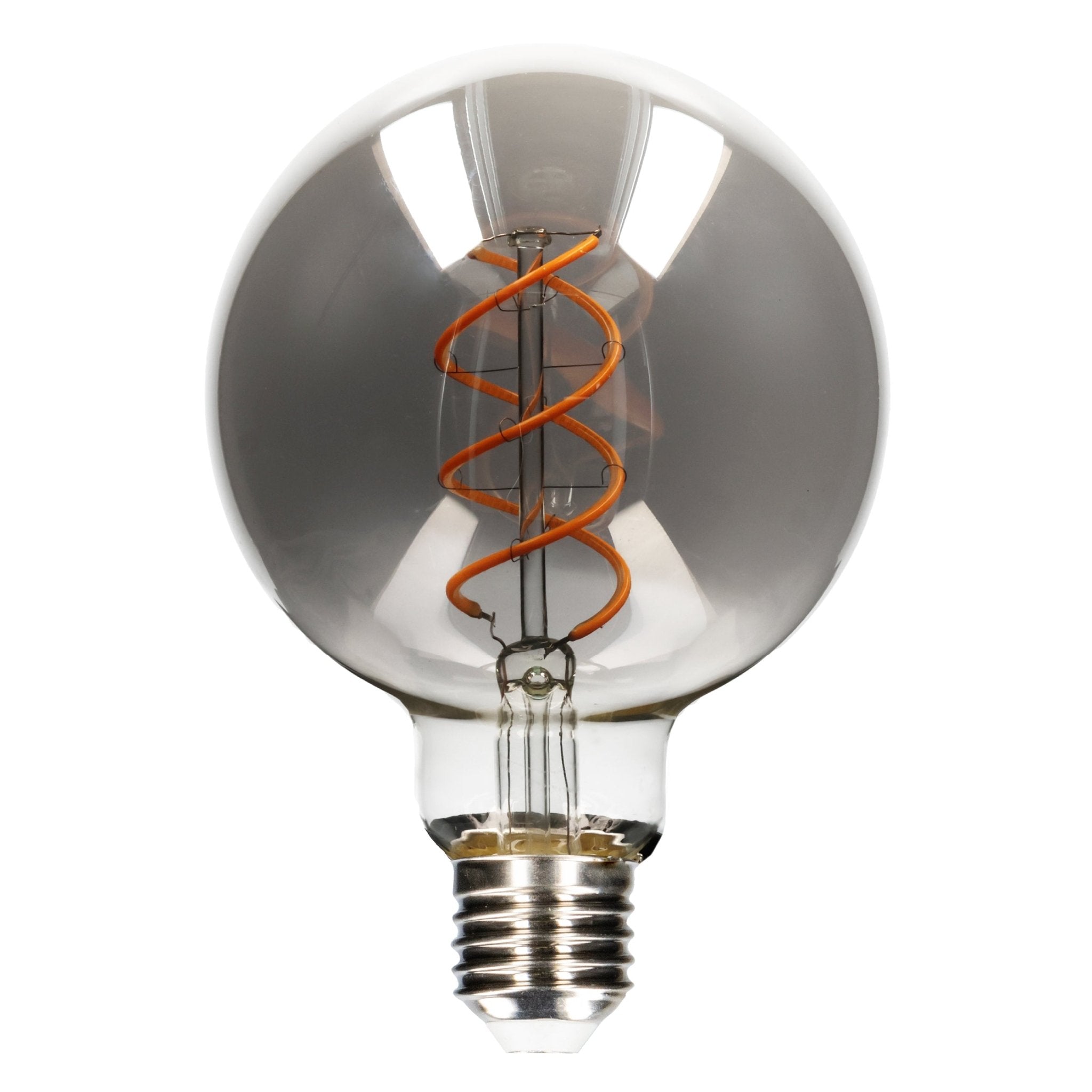 Led Rookglas Bol E27 LED Filamentlamp 4,5W (G95) met rookglas – LED.nl - LED.nl