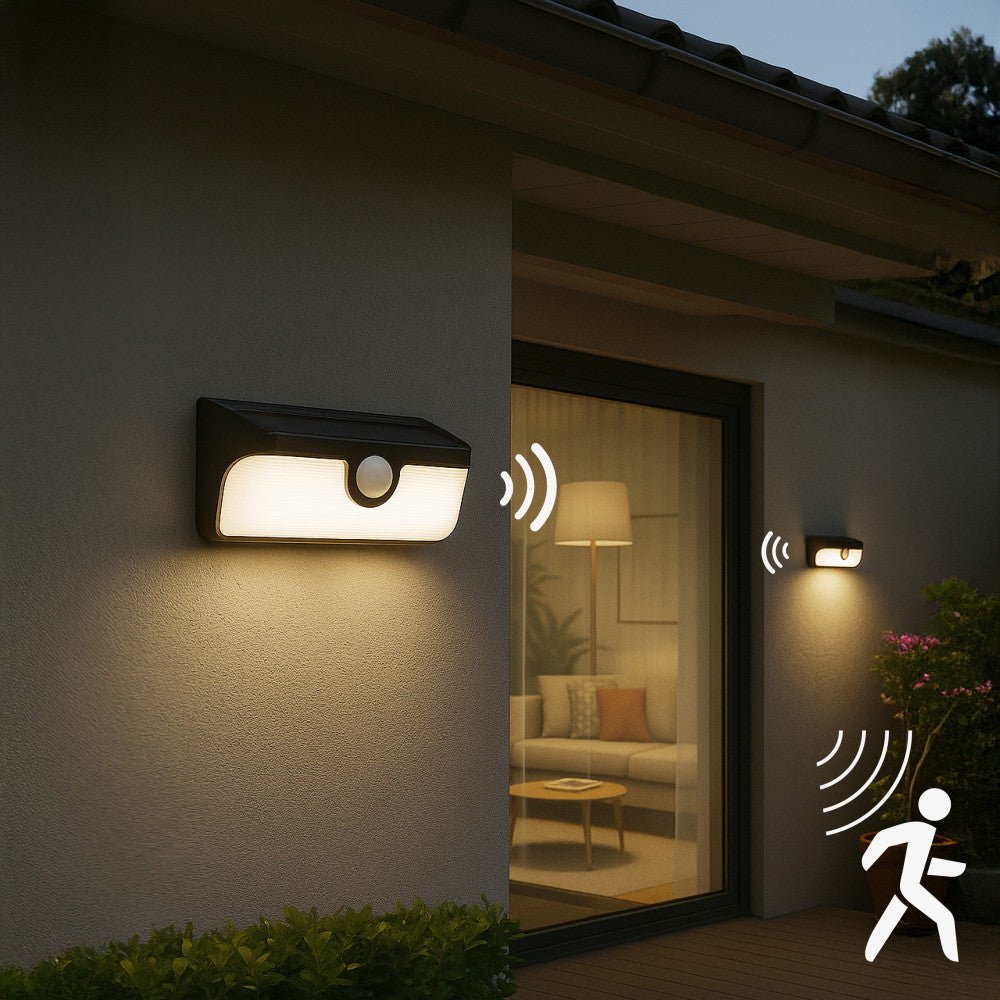 LED's Light Bluetooth Linkable Koppelbare LED Solar Wandlamp met Bewegingssensor Wandlampen LED.nl